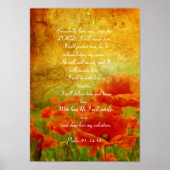 Psalm 91 Pappenposter Poster (Vorne)