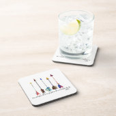 Psalm 91 Pfeil Getränkeuntersetzer (Rechte Seite)