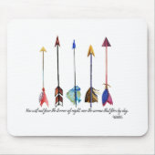 Psalm 91 Pfeil Mousepad (Vorne)