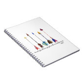 Psalm 91 Pfeil Notizblock (Rechte Seite)