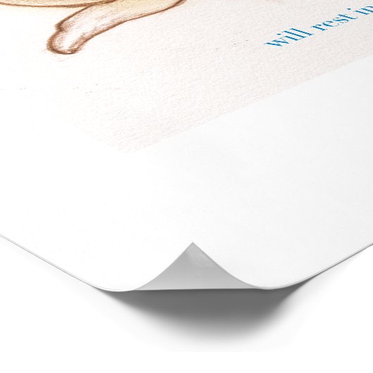 Psalm-91-Plakat Poster (Ecke)