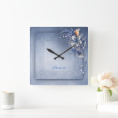Psalm 91 ^ Platz Quadratische Wanduhr (Zuhause)
