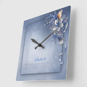 Psalm 91 ^ Platz Quadratische Wanduhr (Winkel)