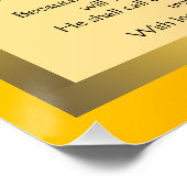 Psalm 91 poster (Ecke)