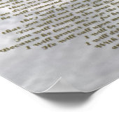 Psalm 91 poster (Ecke)