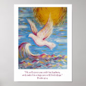 Psalm 91 Poster Christliche Kunst (Vorne)