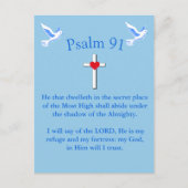 Psalm 91 postkarte (Vorderseite)