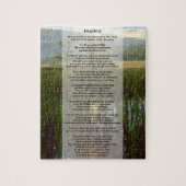 Psalm 91 Schutz des Herrn Puzzle (Vertikal)