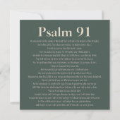 Psalm 91 Scripture Card – Print or Download Einladung (Rückseite)