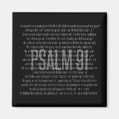 Psalm 91 Scripture Magnet für Zuhause oder Office (Vorne)