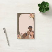 Psalm 91, TPT Black Women Sticky Post-it Klebezettel (Büro)