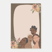 Psalm 91, TPT Black Women Sticky Post-it Klebezettel (Vorderseite)