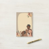 Psalm 91, TPT Black Women Sticky Post-it Klebezettel (Auf Schreibtisch)