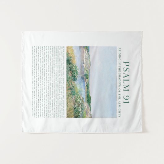 Psalm 91  wandteppich (Vorderseite (Horizontal))