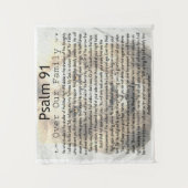 Psalm 91 Wandteppiche (Vorderseite)