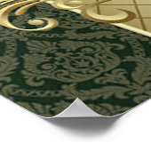 Psalm 92:12 Maronite Church Cedar of Libanon Poster (Ecke)