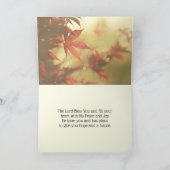 Psalm 92:4 für Sie, o LORD, haben mich GLAD gemach Karte (Innenseite)