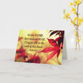 Psalm 92:4 für Sie, o LORD, haben mich GLAD gemach Karte (Gelbe Blume)