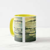 Psalm 94:3 KJV Bibelverse Pic Two-Tone Tasse (Vorderseite Links)
