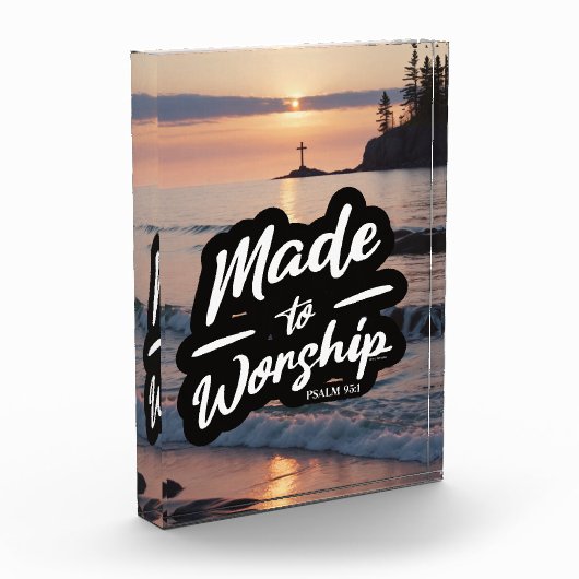 Psalm 95:1 fotoblock (Links)