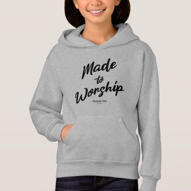 Psalm 95:1 hoodie (Vorderseite)