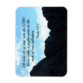 Psalm 95:1 O kommt, lass uns singen zum Herrn Magnet (Vertikal)