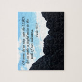 Psalm 95:1 O kommt, lass uns singen zum Herrn Puzzle (Vertikal)