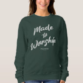 Psalm 95:1 sweatshirt (Vorderseite)