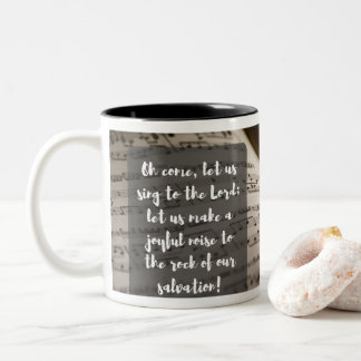 Psalm 95:1 Tasse