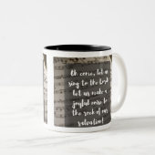 Psalm 95:1 Tasse (VorderseiteRechts)