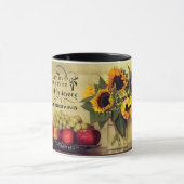 Psalm 95:2 In seine Gegenwart mit Erntedank Tasse (Zentrum)