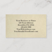 Psalm 95:2 In seine Gegenwart mit Erntedank Visitenkarte (Rückseite)