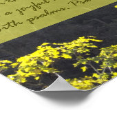 Psalm 95:2 Poster (Ecke)