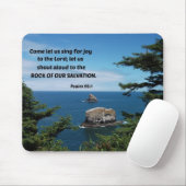 Psalm-95:6 kommen ließ uns in der Anbetung unten b Mousepad (Mit Mouse)