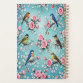 Psalm 96:1 Personalisierter Blumen-Vogel-Planer Planer (Rückseite)
