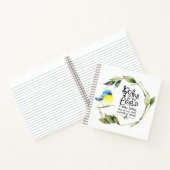 Psalm 98:1 Singt zum Herrn a New Song Bible Verse Notizblock (Innenseite)