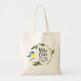 Psalm 98:1 Singt zum Herrn a New Song Bible Verse Tragetasche