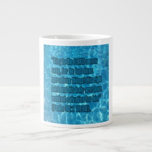 Psalm 98:1 WEBU Tasse