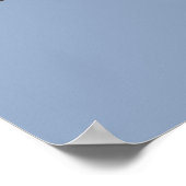 Psalm 98 Lasst das Meer brausen Poster (Ecke)