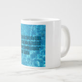 Psalm 9:1 WEBU Mug Jumbo-Tasse (Vorderseite Rechts)