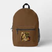 Psalm 9 bedruckter rucksack (Vorderseite)