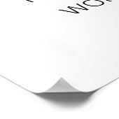 Psalm 9, ich danke Ihnen, Herr LORD, Poster (Ecke)