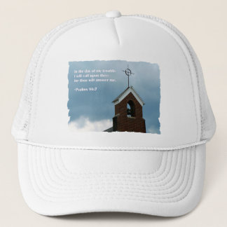 Psalm-Bibel-Verssteeple-christlicher Hut Truckerkappe