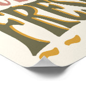 Psalm Bible Verse für die Älterere Zeit Poster (Ecke)