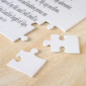 Psalm, Blumenpuzzle der grünen Pflanze Puzzle (Seite)