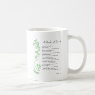 Psalm Davids Der Herr ist mein Hirte Bibelvers Kaffeetasse