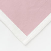 Psalm-Gedenkstätte Pink Burgund Fleecedecke (Ecke)