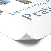Psalm Lobpreis Poster (Ecke)