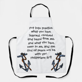 Psalm Philippians biblical quote Schürze
