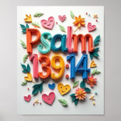 Psalm Poster (Vorne)